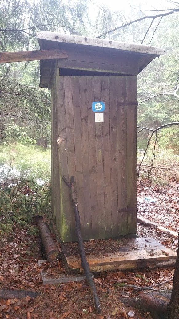 Outdoor toilet