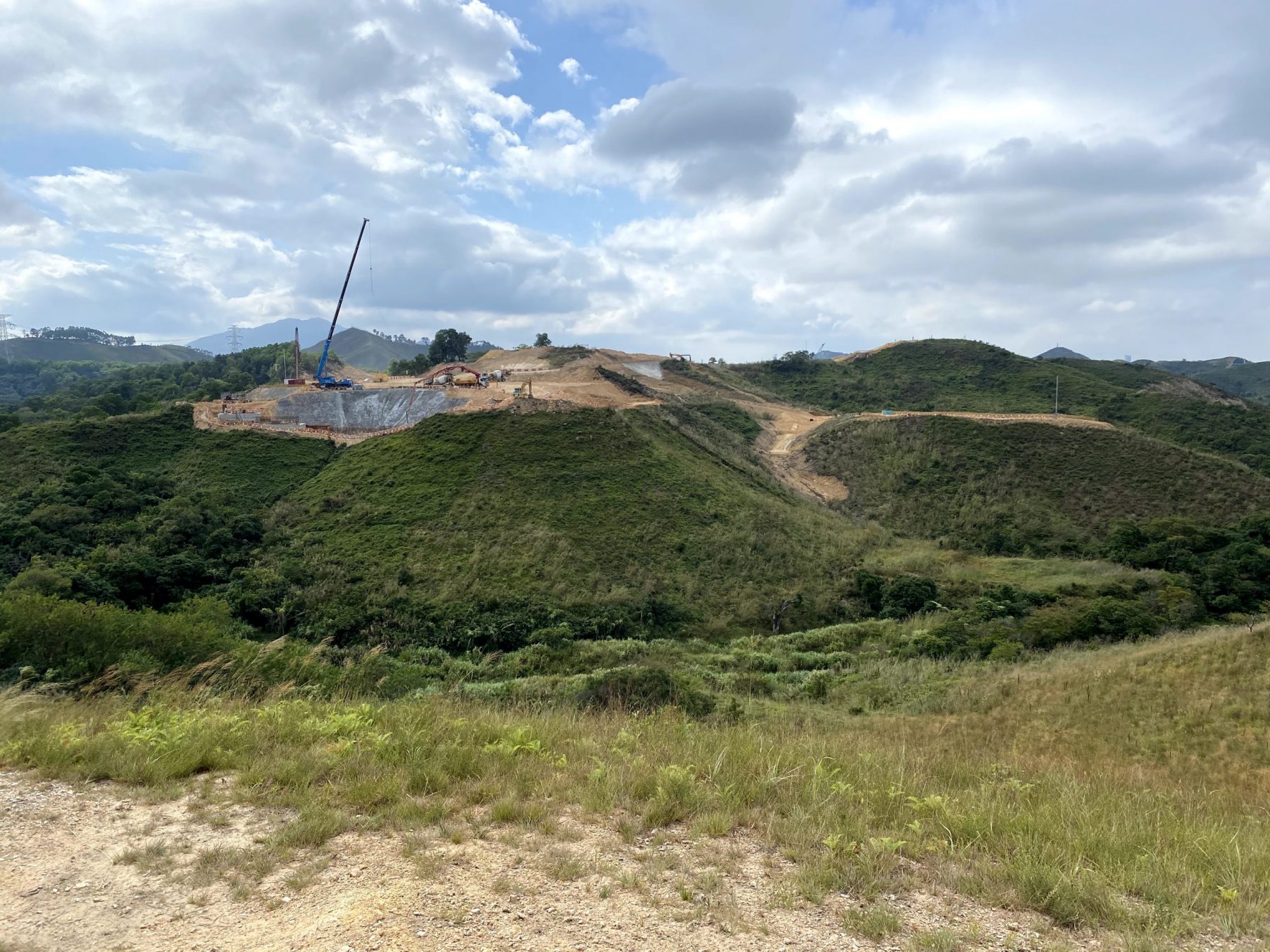 Area that shall not be entered - Construction site